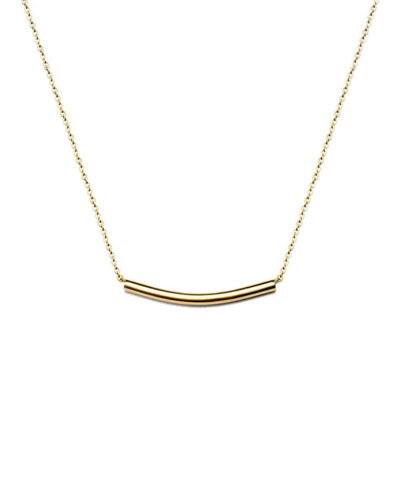 Stainless Steel Necklace  GLOSSY TUBE