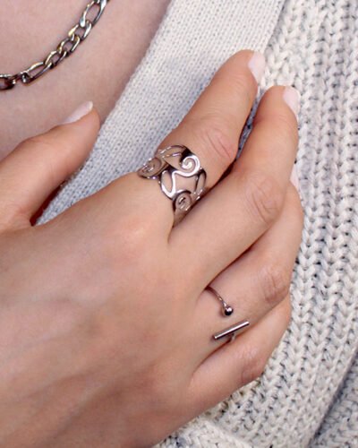 Stainless Steel Ring  TRIBAL