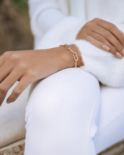 Stainless Steel Bracelet PAPER CLIP
