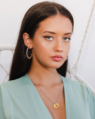 Ατσάλινα Σκουλαρίκια HALFMOON HOOPS
