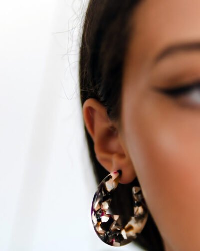 acrylic mosaic hoops
