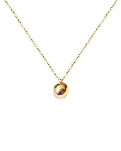 Stainless Steel Necklace  GLOSSY BALL