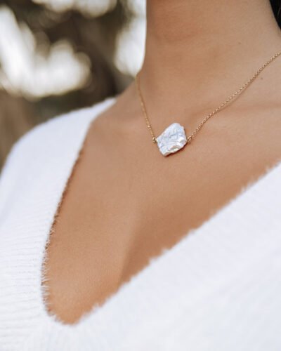 Silver 925 Necklace MOTHER OF PEARL