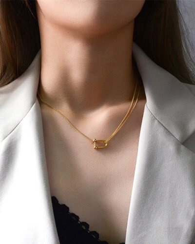 Stainless Steel Necklace  PETAL