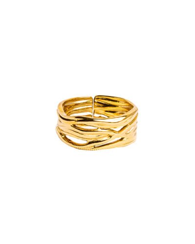 Stainless Steel Ring  LUNA