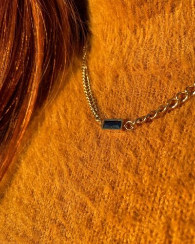 Stainless Steel Necklace  EMERALD