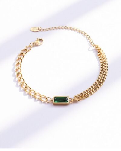Stainless Steel Bracelet EMERALD