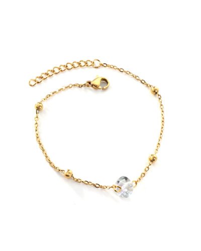 Stainless Steel Bracelet DIAMOND BALL