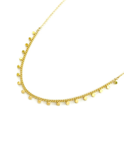 Ατσάλινο Κολιέ MOROCCAN COIN CHAIN